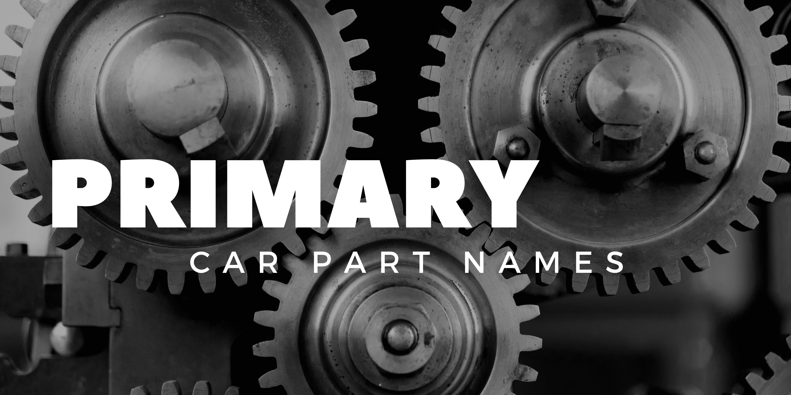 What Are the Primary Car Part Names You Need to Know?